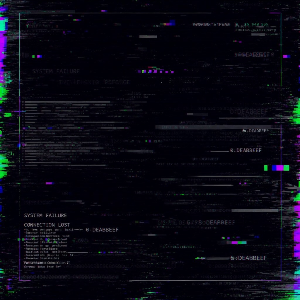 Corrupted terminal scan background